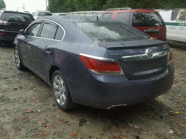 1G4GH5G35DF158742 - 2013 BUICK LACROSSE P GRAY photo 3
