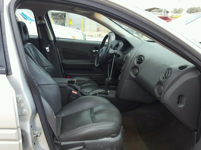 2G2WS522441223365 - 2004 PONTIAC GRAND PRIX SILVER photo 5