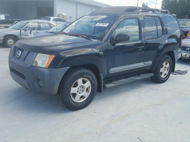 5N1AN08U36C560496 - 2006 NISSAN XTERRA OFF BLACK photo 2