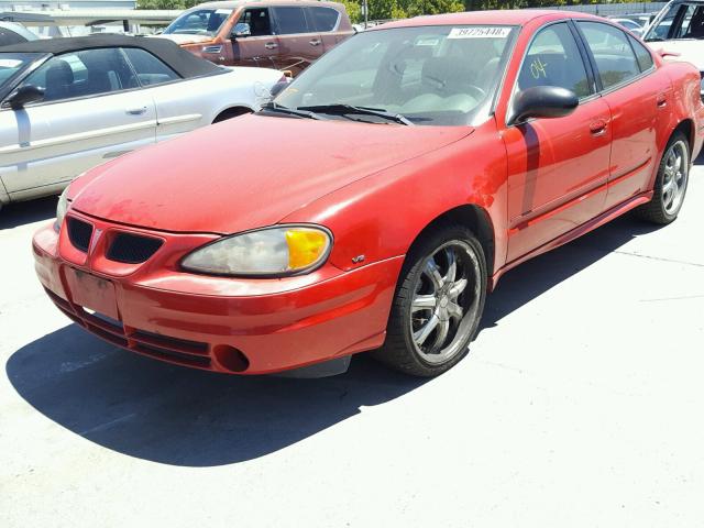 1G2NF52E84M622312 - 2004 PONTIAC GRAND AM S 红色 照片 2