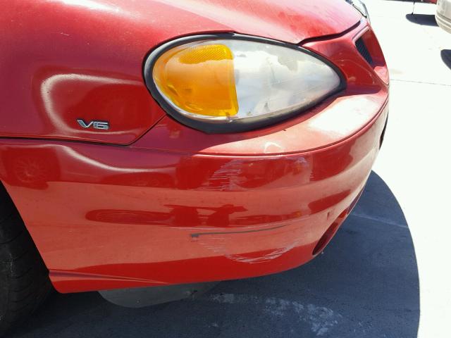 1G2NF52E84M622312 - 2004 PONTIAC GRAND AM S 红色 照片 9