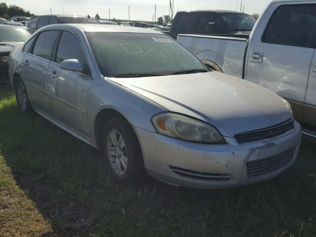 2G1WF5E31C1148345 - 2012 CHEVROLET IMPALA SILVER photo 1