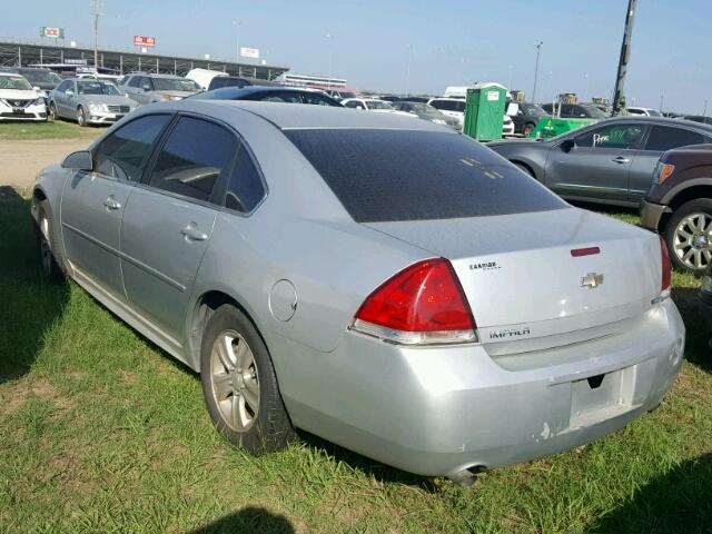 2G1WF5E31C1148345 - 2012 CHEVROLET IMPALA SILVER photo 3