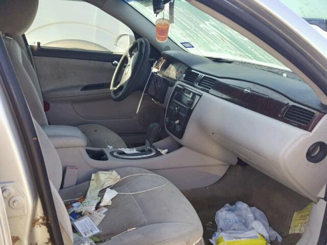 2G1WF5E31C1148345 - 2012 CHEVROLET IMPALA SILVER photo 5