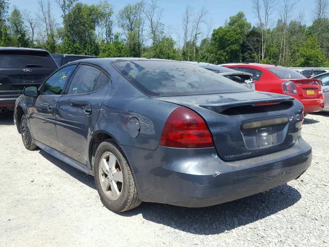 2G2WP552771131068 - 2007 PONTIAC GRAND PRIX BLUE photo 3