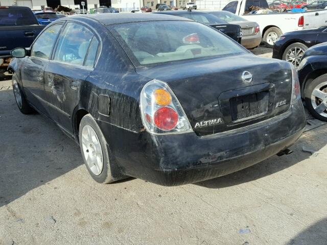 1N4AL11D02C275698 - 2002 NISSAN ALTIMA/S/S BLACK photo 3