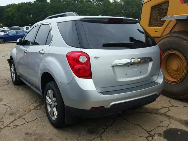 2GNALBEK6E6178048 - 2014 CHEVROLET EQUINOX LT SILVER photo 3