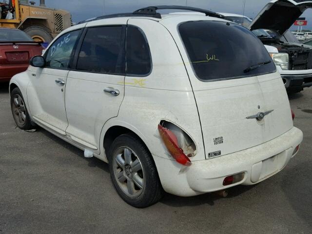 3C8FY68B63T657032 - 2003 CHRYSLER PT CRUISER WHITE photo 3