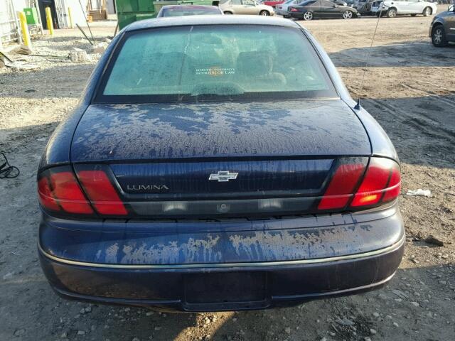 2G1WL52MXW9236239 - 1998 CHEVROLET LUMINA BAS ლურჯი ფოტო 9