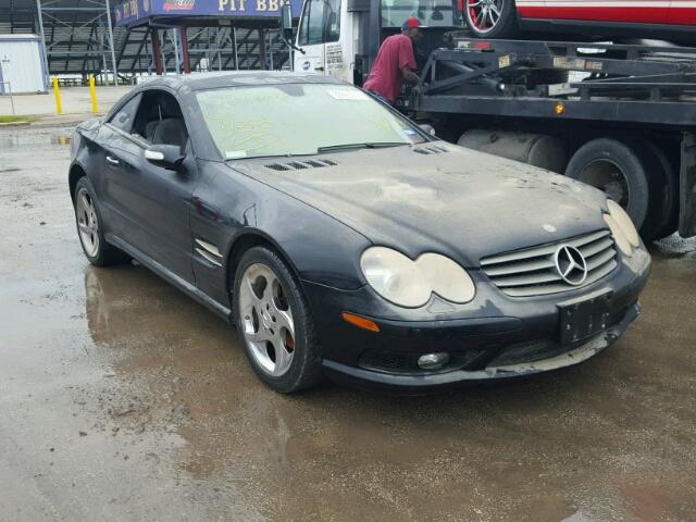 WDBSK75F05F098703 - 2005 MERCEDES-BENZ SL 500 BLACK photo 1