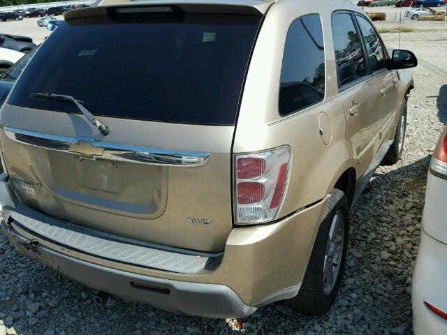 2CNDL73F756159349 - 2005 CHEVROLET EQUINOX LT BEIGE photo 4