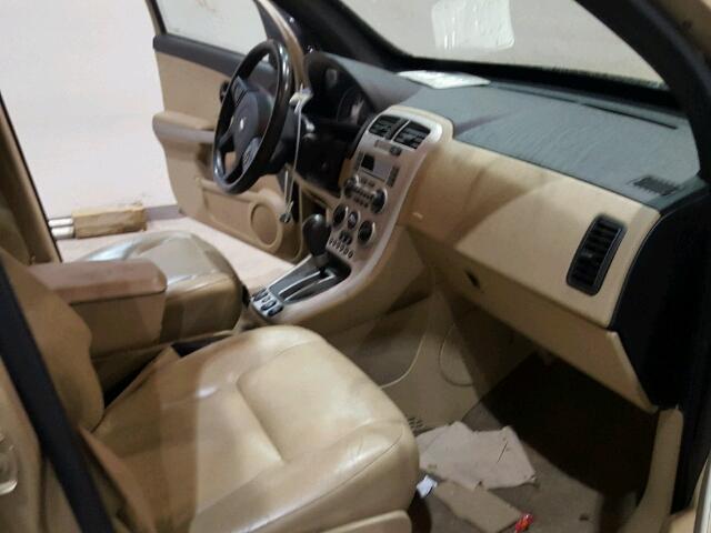 2CNDL73F756159349 - 2005 CHEVROLET EQUINOX LT BEIGE photo 5