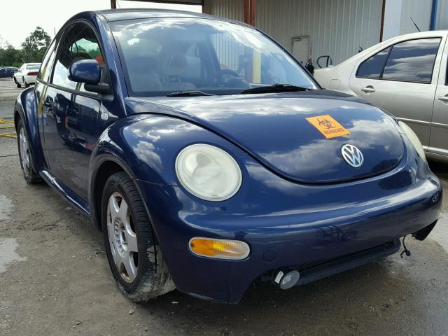 3VWCA21C9YM481547 - 2000 VOLKSWAGEN NEW BEETLE 蓝色 照片 1