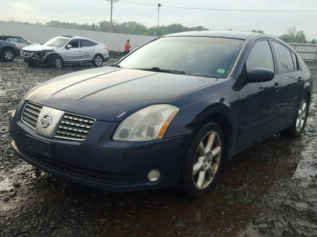 1N4BA41E36C804975 - 2006 NISSAN MAXIMA BLUE photo 2