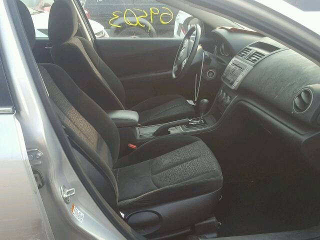 1YVHZ8BH1A5M18169 - 2010 MAZDA 6 I SILVER photo 5