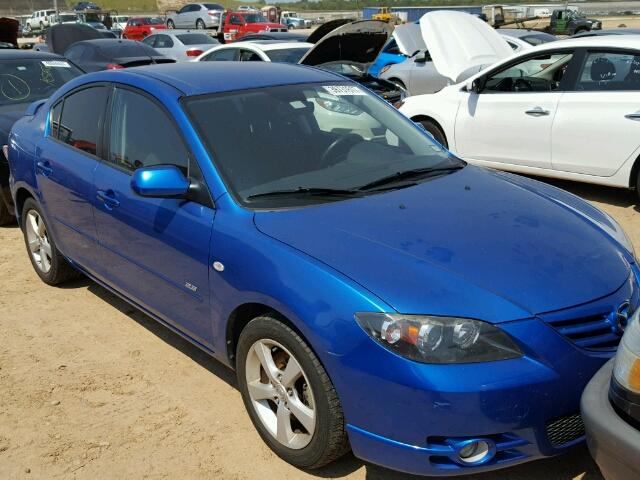 JM1BK124161431314 - 2006 MAZDA 3 S BLUE photo 1