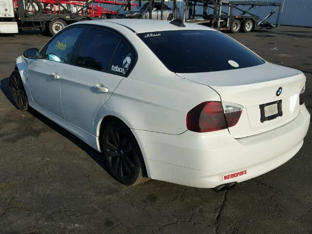 WBAVB13576PT14206 - 2006 BMW 325 I WHITE photo 3