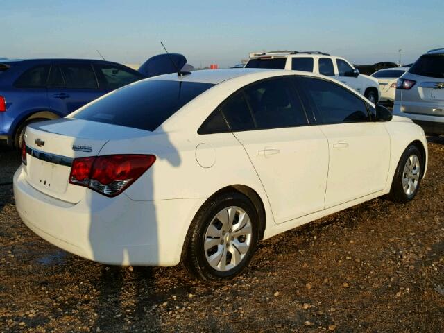 1G1PA5SH4D7257342 - 2013 CHEVROLET CRUZE LS WHITE photo 4