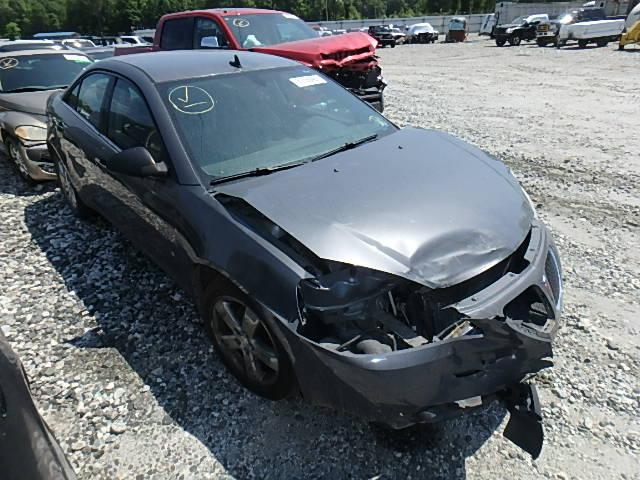 1G2ZH57N384159585 - 2008 PONTIAC G6 GT GRAY photo 1