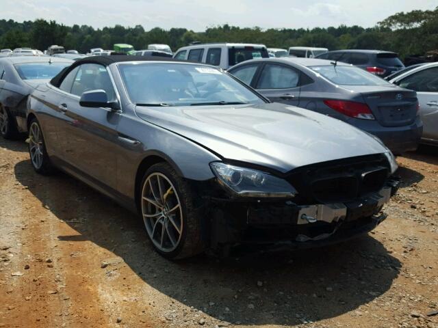 WBALZ3C53CDL70669 - 2012 BMW 650 GRAY photo 1