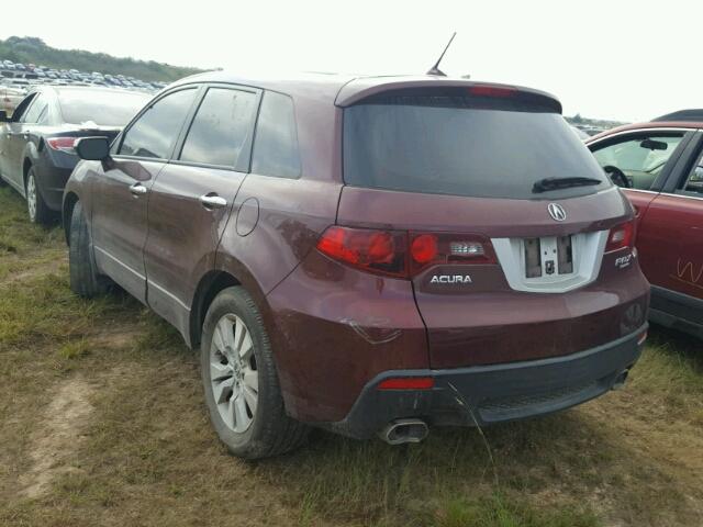 5J8TB2H54BA007213 - 2011 ACURA RDX RED photo 3