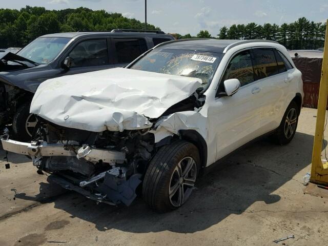 WDC0G4KB9GF052424 - 2016 MERCEDES-BENZ GLC 300 4M WHITE photo 2