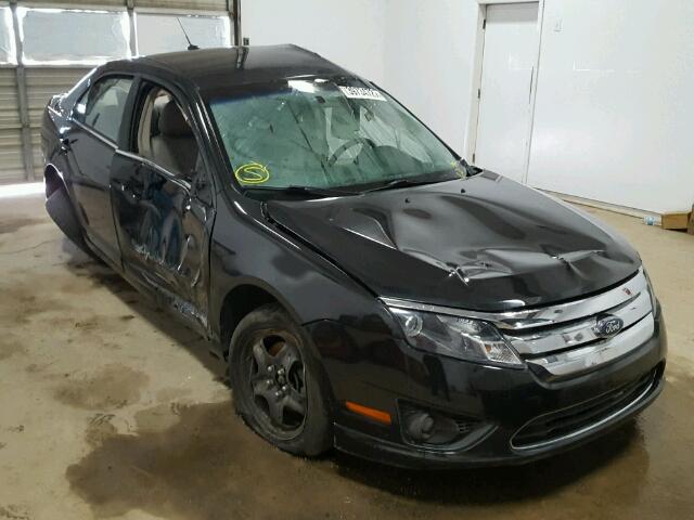 3FAHP0HG1AR196764 - 2010 FORD FUSION SE BLACK photo 1