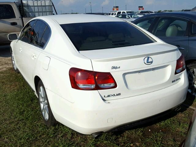 JTHBH96S765036681 - 2006 LEXUS GS GENERAT WHITE photo 3