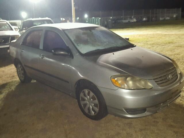 1NXBR32E94Z331629 - 2004 TOYOTA COROLLA SILVER photo 1