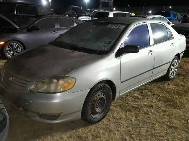 1NXBR32E94Z331629 - 2004 TOYOTA COROLLA SILVER photo 2