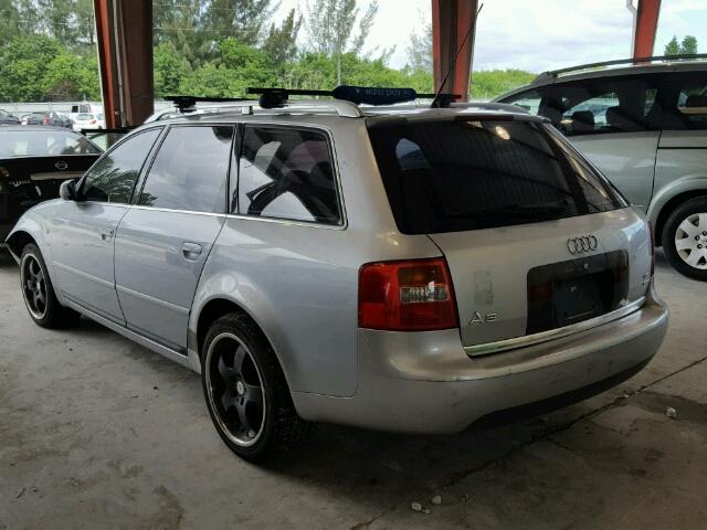 WAUDA24B3XN001238 - 1999 AUDI A6 AVNT QU GRAY photo 3