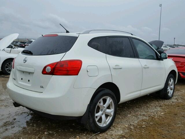 JN8AS58T29W059737 - 2009 NISSAN ROGUE WHITE photo 4