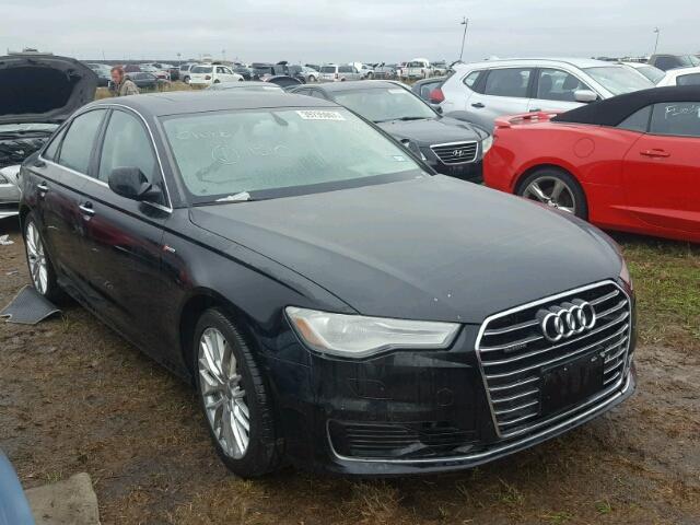 WAUFGAFC4GN002549 - 2016 AUDI A6 BLACK photo 1