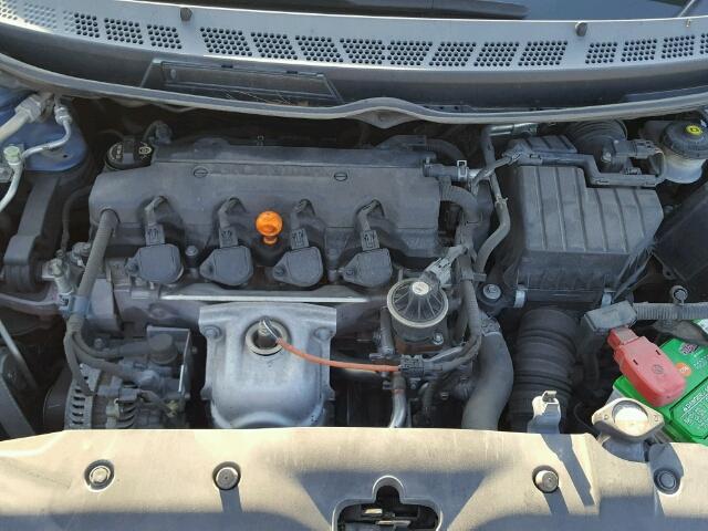 19XFA16989E001095 - 2009 HONDA CIVIC BLUE photo 7