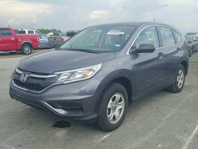 3CZRM3H38GG702854 - 2016 HONDA CR-V LX GRAY photo 2