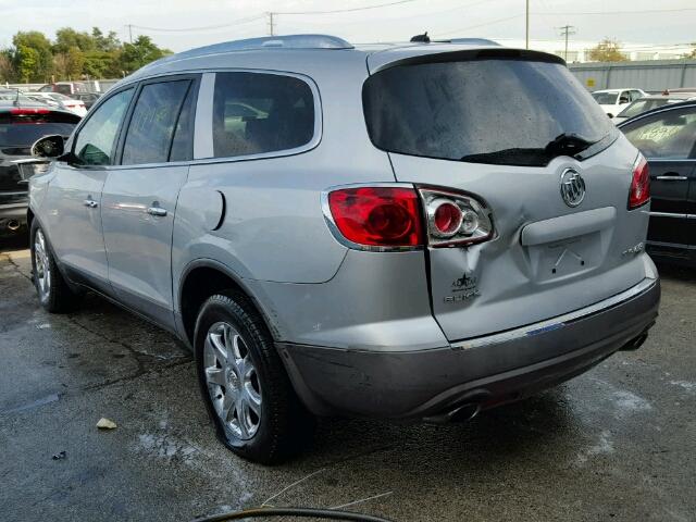 5GAER23D79J130405 - 2009 BUICK ENCLAVE CX SILVER photo 3