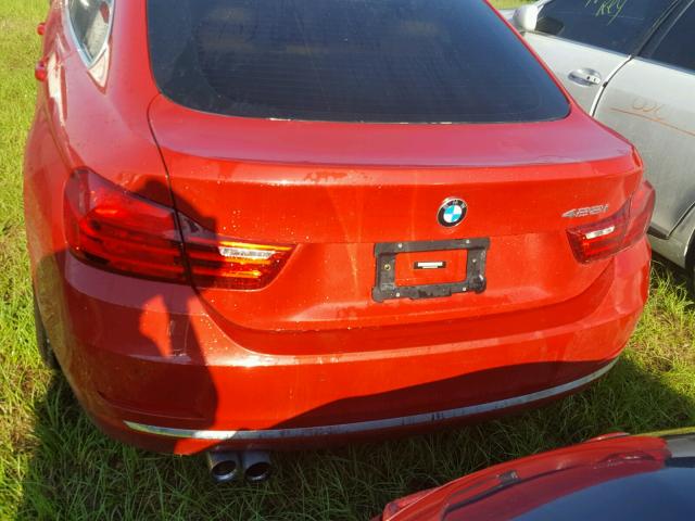 WBA4A9C54GG695320 - 2016 BMW 428 RED photo 6