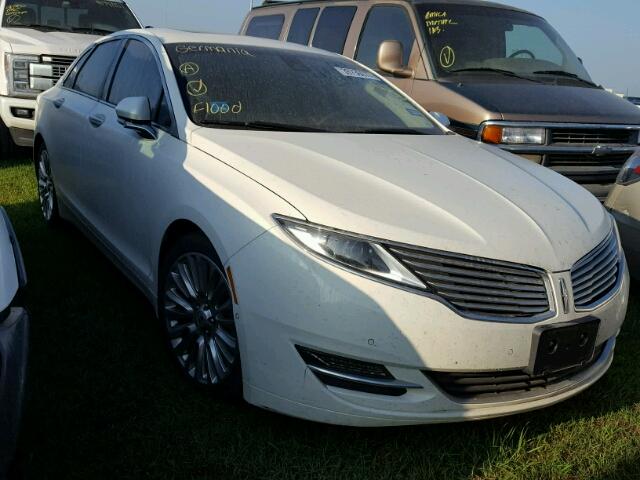 3LN6L2G94DR824067 - 2013 LINCOLN MKZ Սպիտակ լուսանկար 1