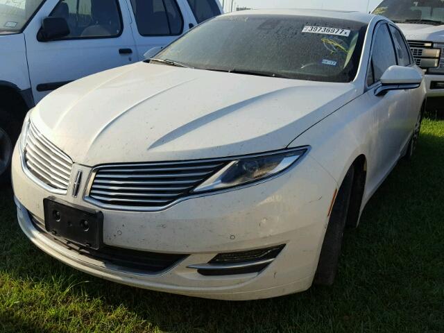 3LN6L2G94DR824067 - 2013 LINCOLN MKZ Սպիտակ լուսանկար 2