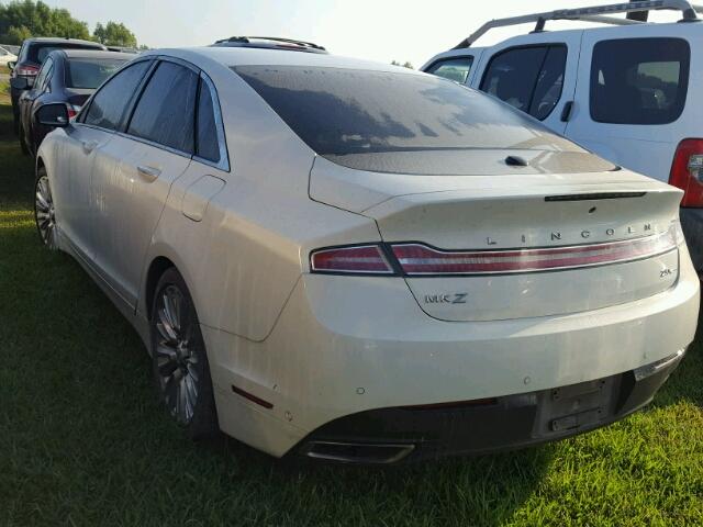 3LN6L2G94DR824067 - 2013 LINCOLN MKZ Սպիտակ լուսանկար 3