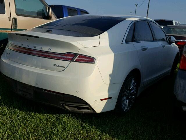 3LN6L2G94DR824067 - 2013 LINCOLN MKZ Սպիտակ լուսանկար 4
