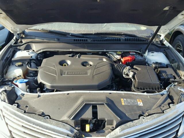 3LN6L2G94DR824067 - 2013 LINCOLN MKZ Սպիտակ լուսանկար 7