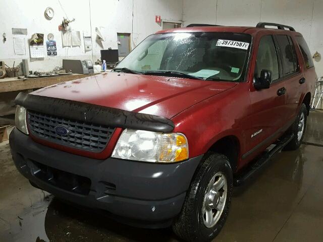 1FMZU62K44UA86839 - 2004 FORD EXPLORER X RED photo 2