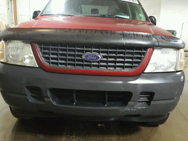 1FMZU62K44UA86839 - 2004 FORD EXPLORER X RED photo 9