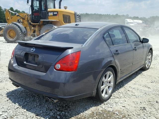 1N4BA41E98C803428 - 2008 NISSAN MAXIMA SE BLUE photo 4