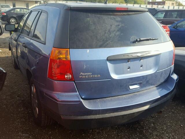 2A8GM48L37R237342 - 2007 CHRYSLER PACIFICA BLUE photo 3