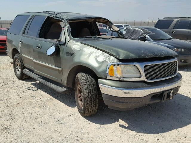 1FMEU15L91LB02153 - 2001 FORD EXPEDITION GREEN photo 9