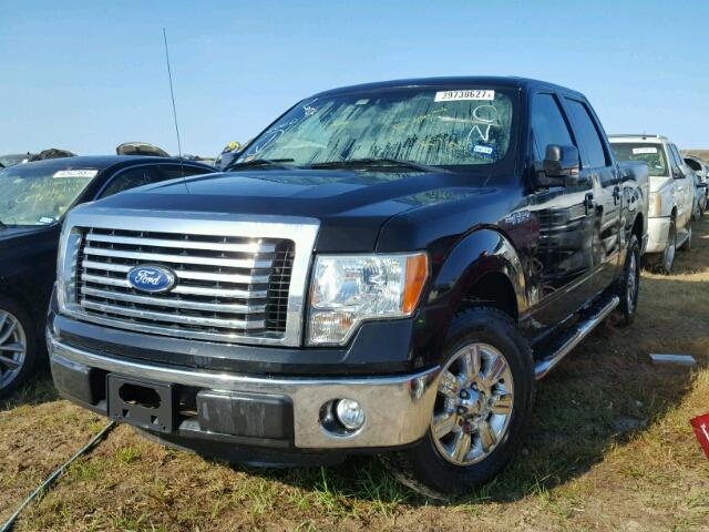 1FTEW1CM3BKD09736 - 2011 FORD F150 SUPER BLACK photo 2