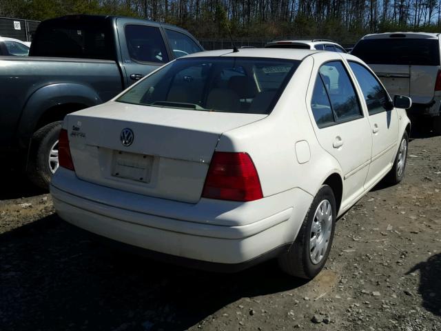 3VWRK69M43M082629 - 2003 VOLKSWAGEN JETTA GL WHITE photo 4