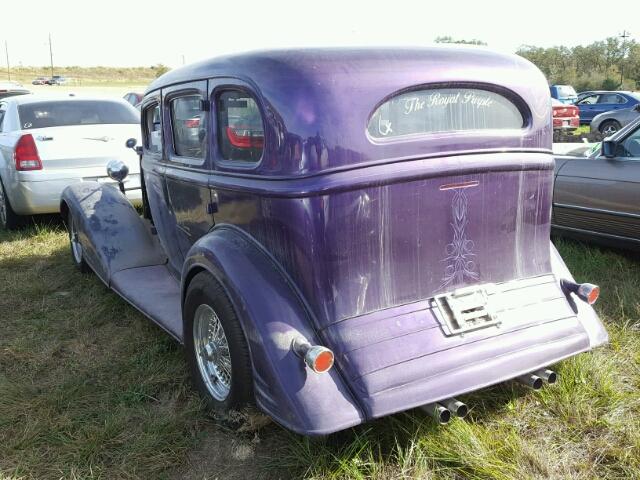 770623 - 1933 PONTIAC SEDAN PURPLE photo 3